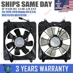 Radiator Condenser Cooling Fan For 2010-2016 Honda Cr-v Crv 2.4L Left+right. Fixed Price $78.78.