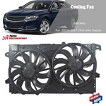 20979495 For 2014 -2017 Chevrolet Impala 2.5L I4 Radiator And Condenser Fan 12V. Fixed Price $75.22.