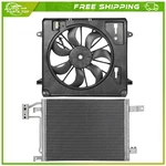 Electric A/c Condenser Cooling Fan Kit For 2007 2008 2009-2011 Jeep Wrangler. Fixed Price $112.37.