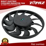 Right Electric Cooling Radiator Fan Fits 2009-11 Audi A6 Quattro 3.0L 4F0959455M. Fixed Price $99.99.