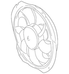 Genuine Bmw Fan Assembly 64-54-6-905-617. Fixed Price $688.21.