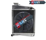 Aluminum Radiator For 59-97 Austin Rover Mini Cooper 1275 Racing +9"FAN. Fixed Price $80.00.
