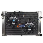 Aluminum Radiator+fans For 1986-1991 Porsche 944 2.5L TURBO/3.0L S2 Manual Mt. Fixed Price $179.00.