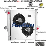 Row Radiator+shroud Fan For 03-09 Dodge Ram 2500 3500 5.9/6.7L L6 Cummins Mt. Fixed Price $289.00.