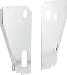 1955-56 Chevrolet; Radiator Side Panels; Polished Aluminum; Custom Applications. Fixed Price $262.99.
