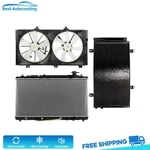 Aluminum Radiator Condenser & Cooling Fan Kit For 2009 2010 11-2012 Toyota Venza. Fixed Price $183.82.