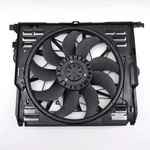 2012-2015 Bmw 550I 650I 750I Radiator Cooling Fan & Shroud Assembly Factory 29-F. Fixed Price $110.00.