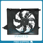 Radiator Fan For 13-18 Hyundai Santa Fe V6 3.3L / Sport L4 2.4L. Fixed Price $134.99.