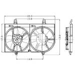 Global Parts Distributors 2811494 Gpd Electric Cooling Fan. Fixed Price $177.20.