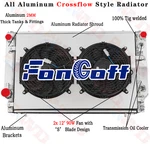 4 Row Radiator Shroud Fan For Jaguar Xjs XJ12 5.3L 6.0L V12 1976-1996. Fixed Price $299.00.