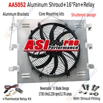 Aluminum Radiator Shroud Fan For 55-59 Chevy 3100 3200 3400 3600 Gmc 150 Asi. Fixed Price $99.00.