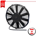 Spal 30100365 11" Pusher Style Low Profile 808 Cfm Straight Blades Electric Fan. Fixed Price $99.39.