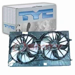 Tyc Dual Radiator & Condenser Fan Assembly For 2007-2016 Jeep Compass Belts Tn. Fixed Price $156.62.