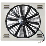Z40084 Single High Cfm 16" Electric Fan & Shroud - 17 3/8 X 20 1/2 1/4. Fixed Price $359.07.