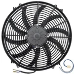 16-17 Inch Electric Auto Radiator Cooling Fan Huge 180W Motors Air Pusher Puller. Fixed Price $99.95.
