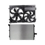 Cooling Fan & Aluminum Radiator Kit For 2006-2013 Audi A3 2008-2009 Tt. Fixed Price $141.34.