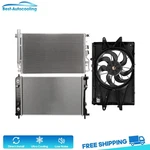 Aluminum Radiator Condenser & Cooling Fan Kit For 2010 11-2015 Chevrolet Equinox. Fixed Price $207.11.