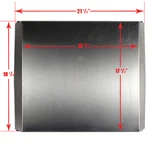 Northern Z40030 Hurricane Engine Driven Fan Shroud - 18 1/2 X 21 7/8. Fixed Price $89.51.