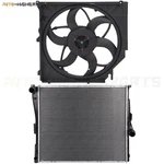 For 2004-2006 Bmw X3 2.5L 3.0L Electric Radiator & Driver Side Cooling Fan Kit. Fixed Price $305.38.