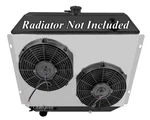 Rn Champion Shroud W/ 12" 1968 - 1979 Ford Truck V8 Engine #FS433. Fixed Price $284.95.