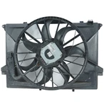 03 - 12 Mercedes R230 SL500 SL550 Engine Cooling Radiator Fan Motor Shroud Assy. Fixed Price $187.99.
