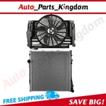 Electric Engine Radiator Cooling Fan Kit For 2000-2006 Bmw X5 4.4L 3.0L. Fixed Price $158.58.