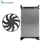 Electric Radiator & Cooling Fan Assembly Kit For 2009-2016 Audi A4 Quattro 2.0L. Fixed Price $118.13.