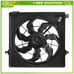 Replacement Aluminum Radiator Fan Fit For 2014 2015-2018 Hyundai Santa Fe Sport. Fixed Price $56.68.