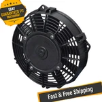 Spal 30100393 7.5" Low Profile Pusher Electric Fan With Straight Blades. Fixed Price $96.53.