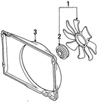 Genuine Mazda Shroud G601-15-211. Fixed Price $85.02.