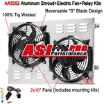 Aluminum Radiator Shroud Fan 67-70 Ford Mustang Ranchero Fairlane Torino Asi. Fixed Price $109.00.