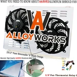 Radiator Aluminum Shroud Fan Kit For Chevy C10 K10 Camaro/monte Carlo 1970-1987. Fixed Price $109.00.