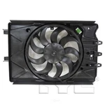 Dual Radiator And Condenser Fan Assembly Tyc 623560 Fits 14-20 Fiat 500L. Fixed Price $171.14.
