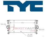 Tyc Intercooler For 2016-2019 Nissan Titan Xd 5.0L V8 Radiator Cooling Belts Yf. Fixed Price $556.60.