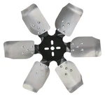Derale 17IN Aluminum Race Fan 6-BLADE Steel Hub Universal Mount. Fixed Price $85.73.
