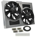 Derale 66842 Cooling Fan 4000 Cubic Ft Per Min. Dual 12" Puller Controller. Fixed Price $974.60.