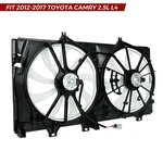 Dual Condenser Radiator Cooling Engine Fan For 2012-2017 Toyota Camry 2.5L L4. Fixed Price $56.99.