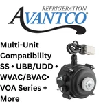 Avantco Condenser Fan Motor Oem Direct Replacement Multiple Models 115V 120V New. Fixed Price $209.99.