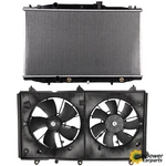 New Replacement Electric Radiator Cooling Fan Kit For 2003-2007 Honda Accord 2.4. Fixed Price $126.56.