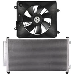Electric Condenser Cooling Fan Kit For Honda Cr-v 2007-2009 2.4L 2354CC L4. Fixed Price $91.95.