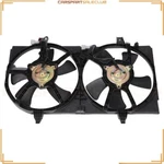 For 2000-01 Nissan Maxima Radiator Condenser Cooling Dual Electric Fan Assembly. Fixed Price $68.24.