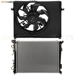 For 2006-2009 Hyundai Sonata 4-DOOR Electric Radiator Cooling Fan Kit. Fixed Price $127.88.