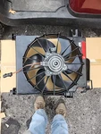 Dorman 621-639 A/c Condenser Radiator Fan Assembly For 2002-2008 Dodge Ram. Fixed Price $45.00.