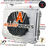 Row Aluminum Radiator+shroud 16''FAN For 1995-04 Toyota Tacoma 2.4L 2.7L 3.4L. Fixed Price $309.00.