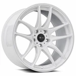 (1) 19X9.5 Vors TR4 5X114.3 +22 White Wheel. Fixed Price $260.00.