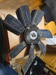 1980'S Chevy 2500 Truck Square Body 7 Blade Cooling Fan W Clutch 14015566 6.2CI. Fixed Price $190.00.