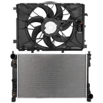 Engine Electric Radiator Cooling Fan Kit For 2008-2009 Mercedes-benz C230 2.5L. Fixed Price $238.45.