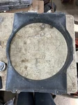 1985 Mopar Chrysler Radiator Fan Shroud Part # 3869812 78071. Fixed Price $75.00.