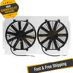 Mishimoto Performance Electric Fan With Aluminum Shroud 66-68 Chevy Impala. Fixed Price $414.15.