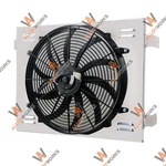 Radiator Aluminum Shroud Fan Fit 1955 1956 1957 Chevy Bel-air Nomad V8 Engine Us. Fixed Price $94.05.